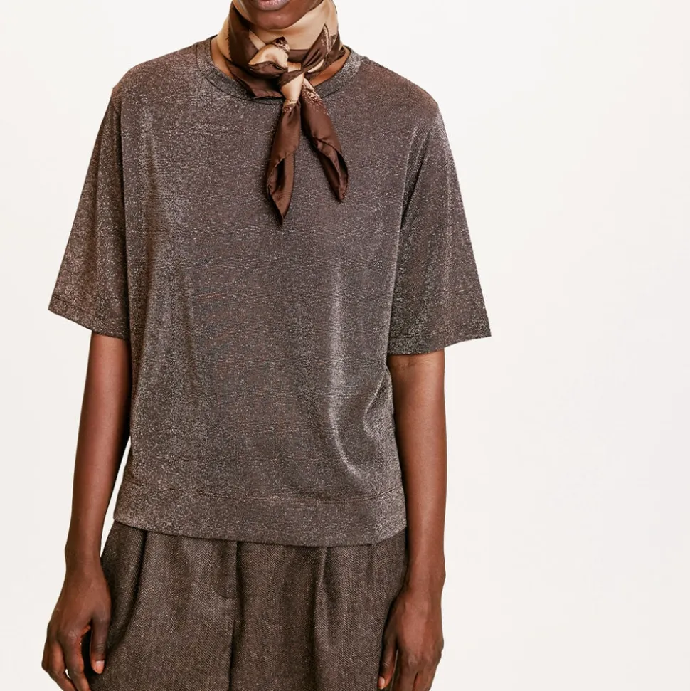 Momoni - T-Shirt Iora - Marron