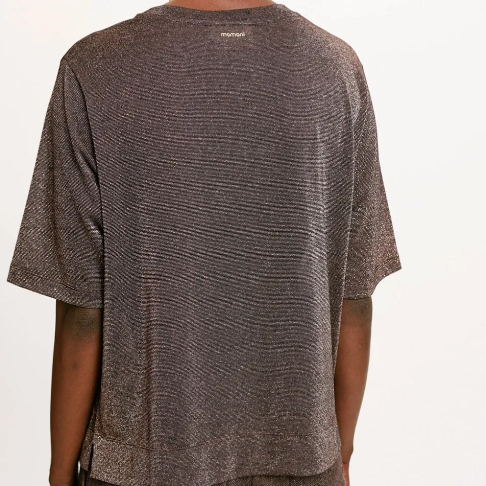 Momoni - T-Shirt Iora - Marron