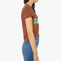 Mother - T-shirt Lil Sinful - Marron
