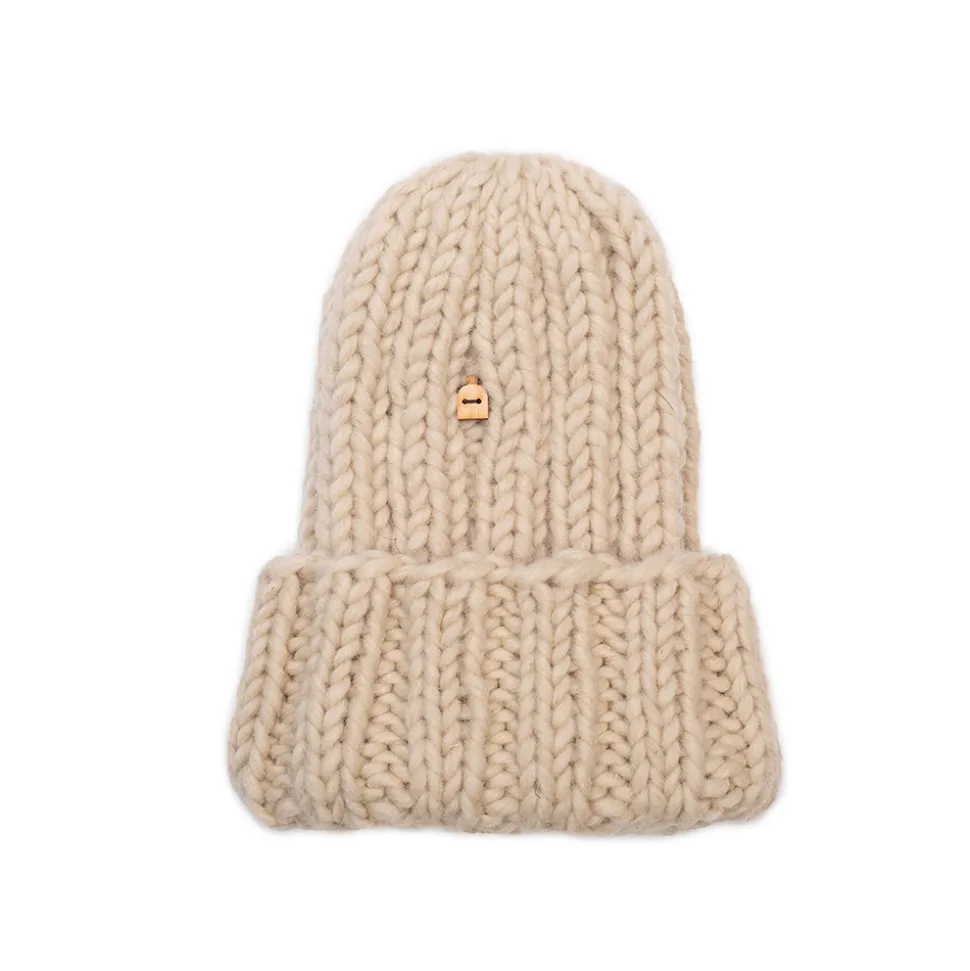Myssy - Bonnet en Laine - Blanc