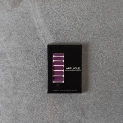 Nail patch - Mauve Noir - Appliqué