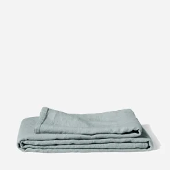 Nappe en lin lavé - Gris Vésuve