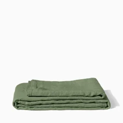 Nappe en lin lavé - Vert d'Anduze