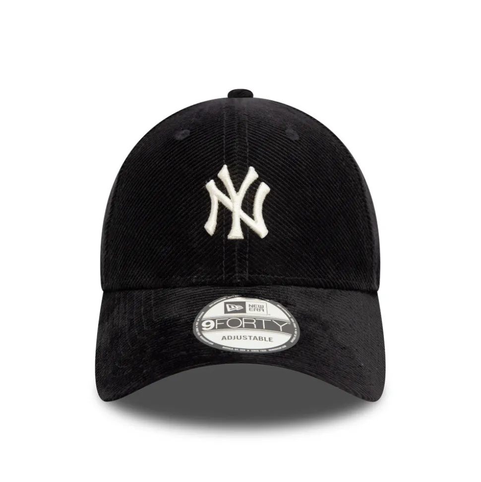 New Era - Casquette 9Forty Côtelée - Noir