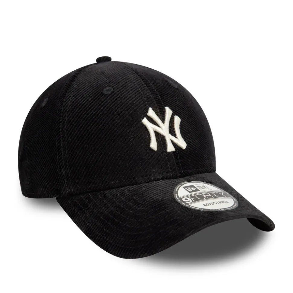 New Era - Casquette 9Forty Côtelée - Noir