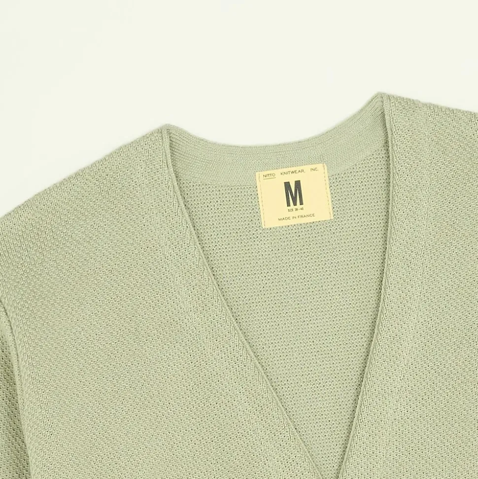 Nitto Knitwear - Cardigan Youri - Olive
