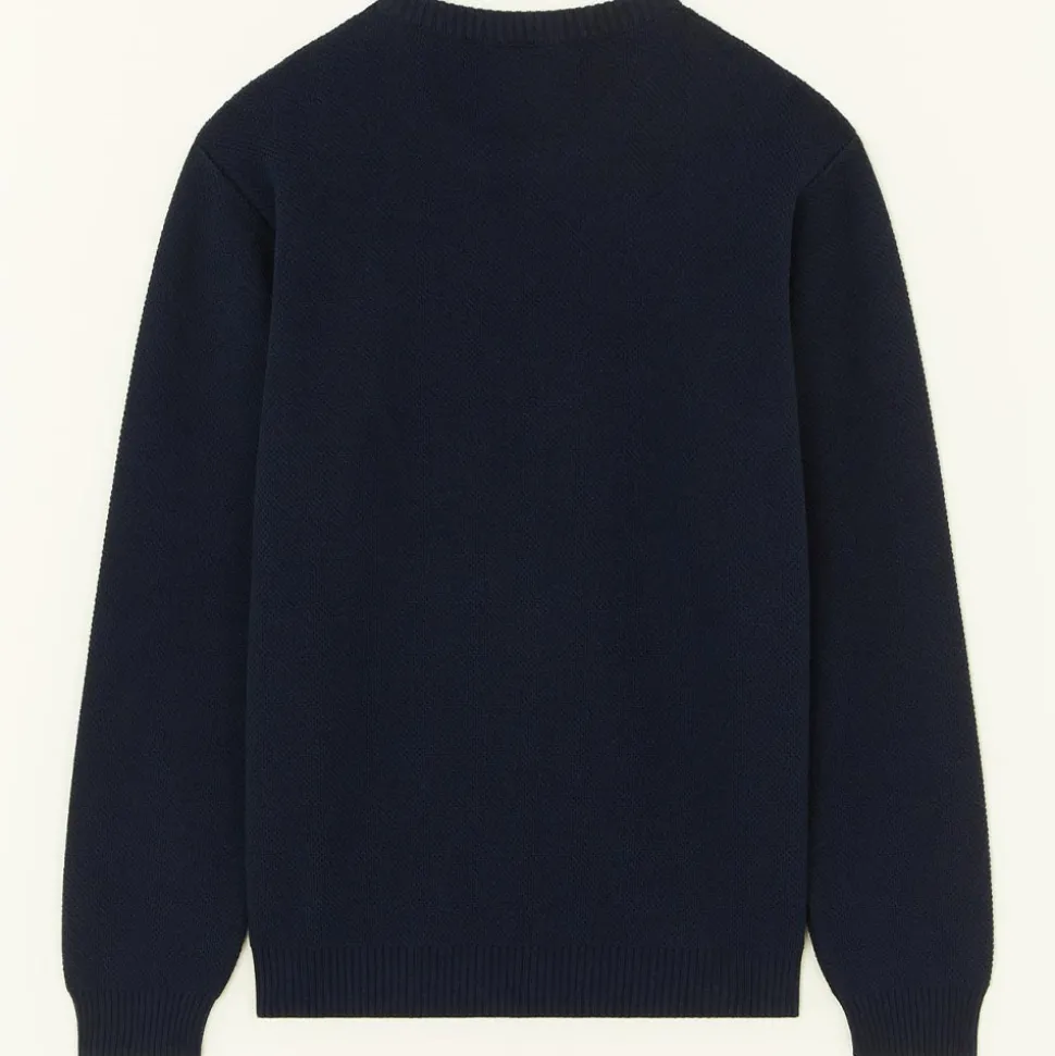 Nitto Knitwear - Pull Youri - Marine
