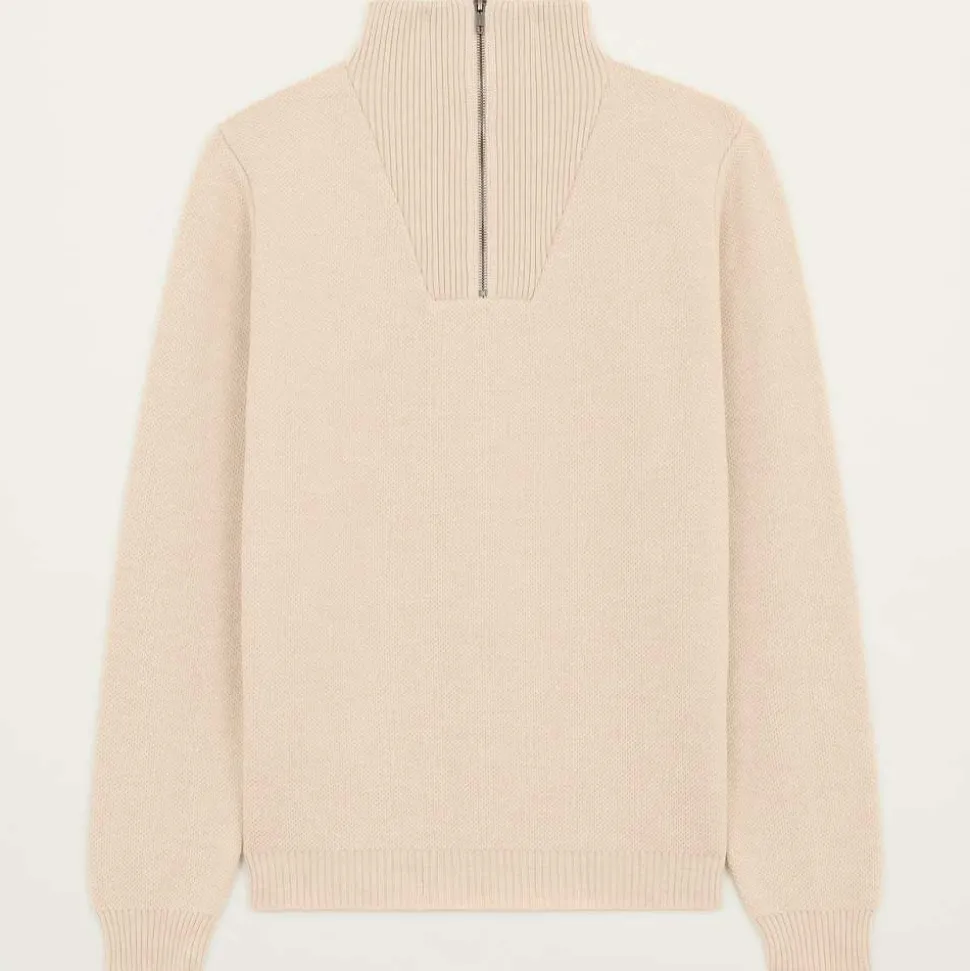 Nitto Knitwear - Pull Youri Camionneur - Naturel