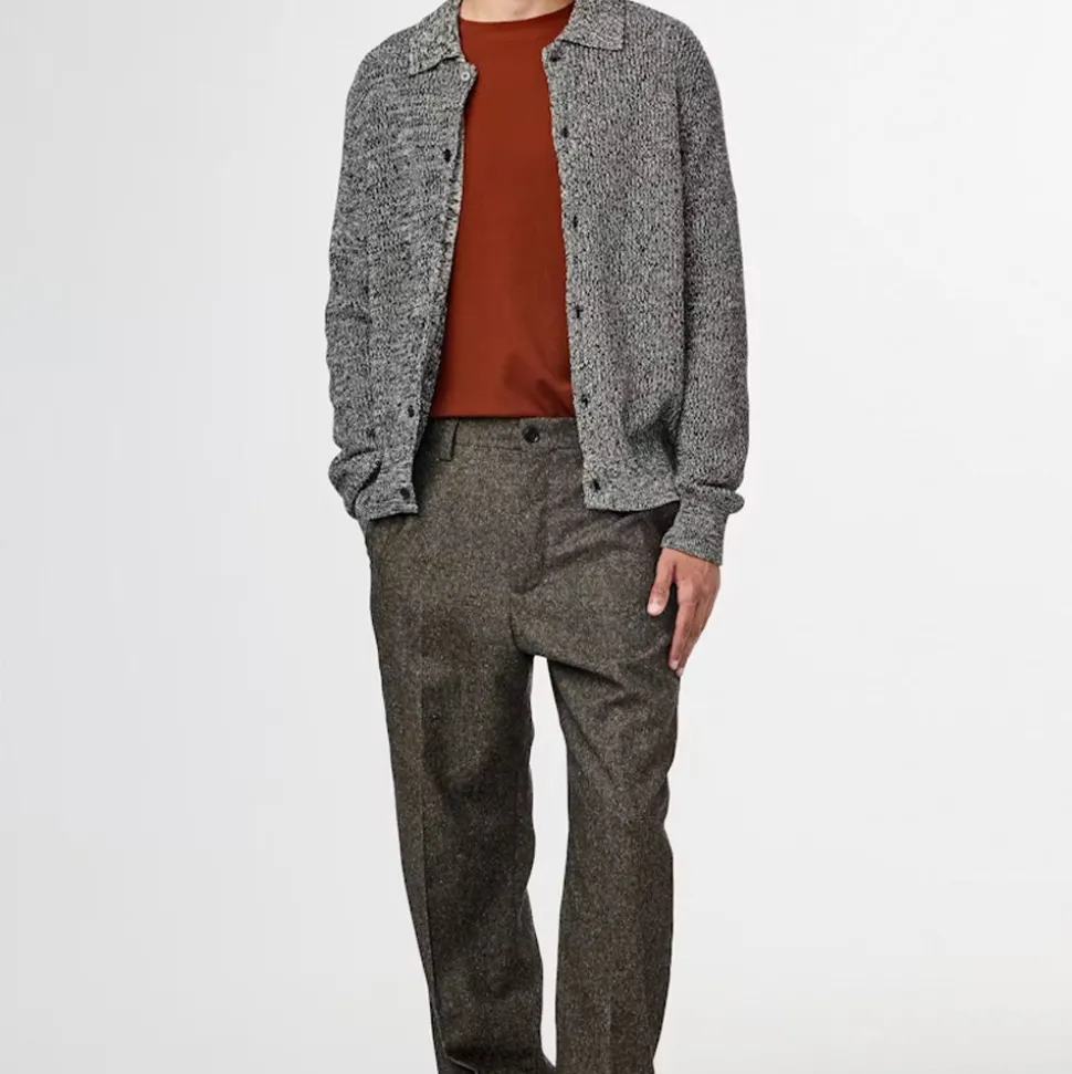 NN. 07 - Cardigan Polo Jacobo - Noir Multi