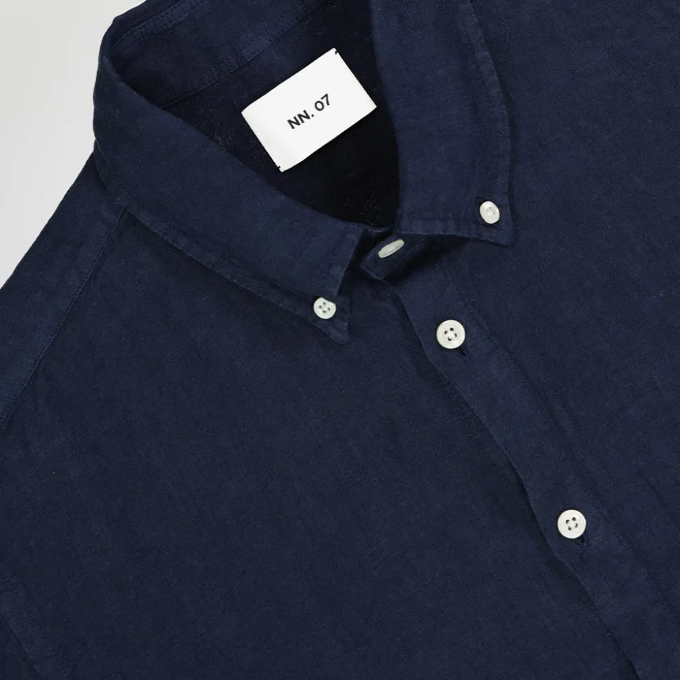 NN. 07 - Chemise Lin - Navy