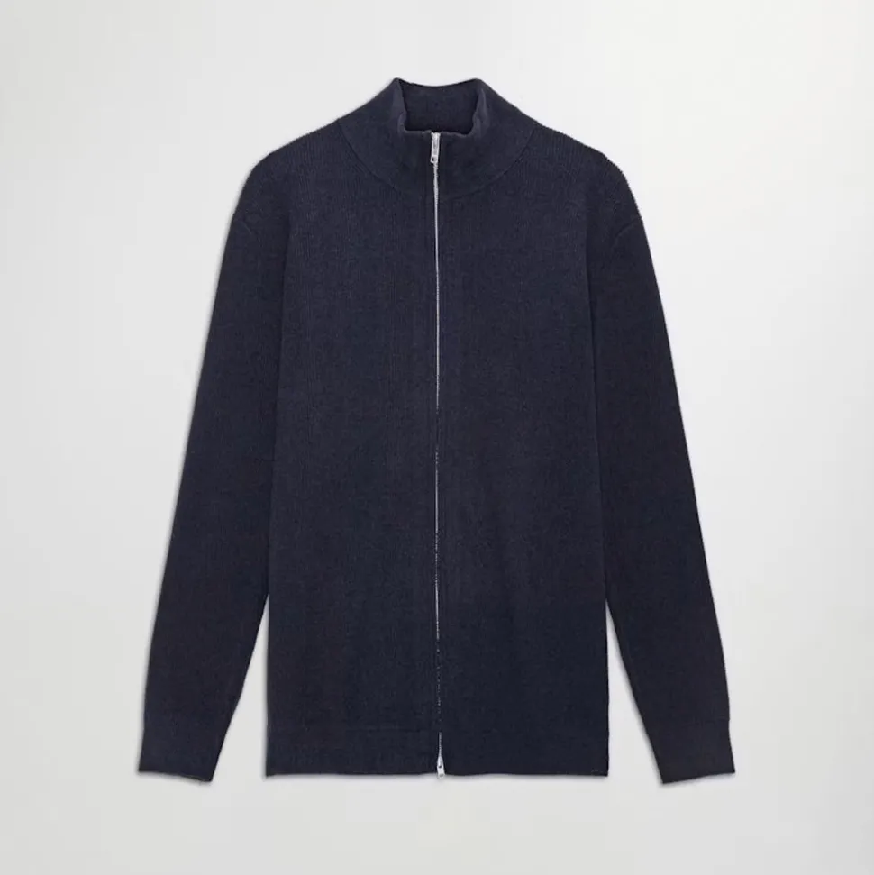 NN. 07 - Pull zippé Danny - Marine