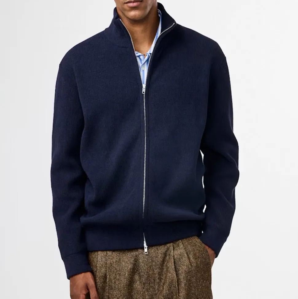 NN. 07 - Pull zippé Danny - Marine