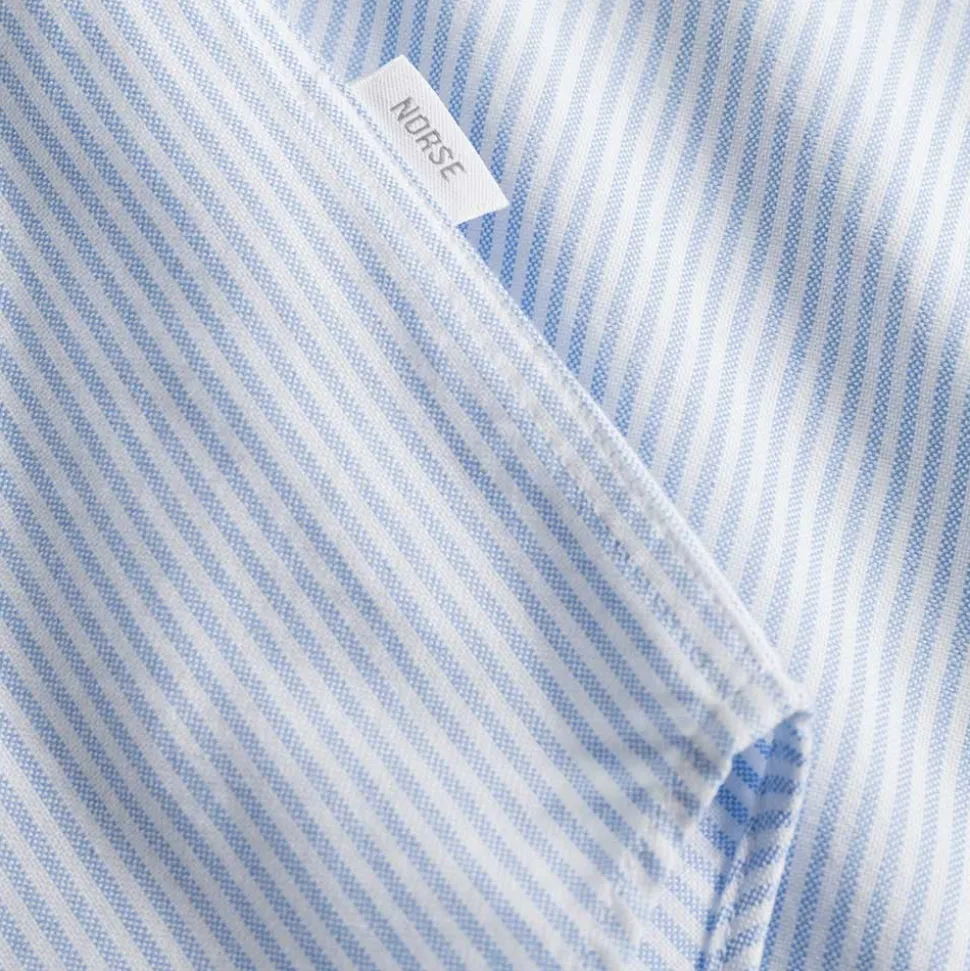 Norse Project - Chemise Oxford - Bleu