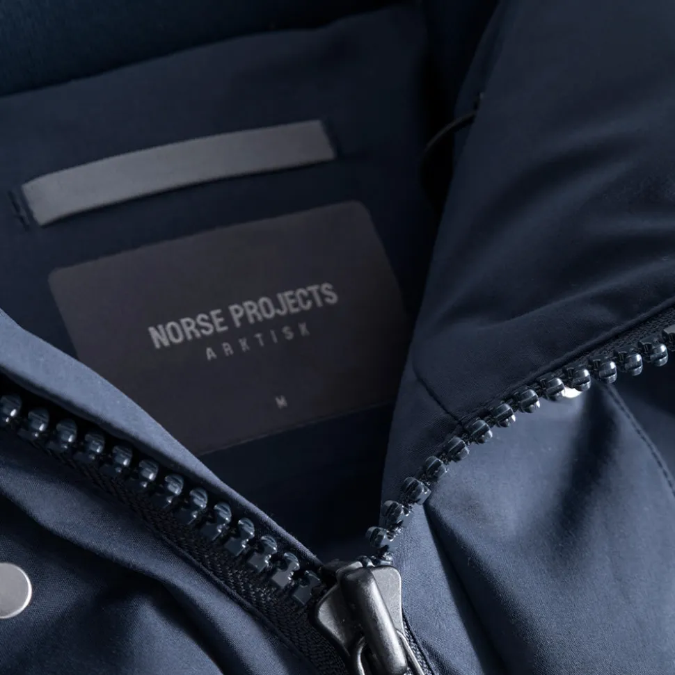 Norse Project - Manteau Rokkvi 7.0 Gore -Tex - Marine