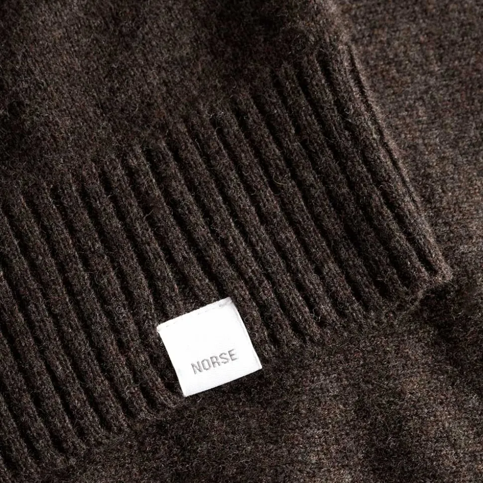 Norse Project - Pull Standard Merino - Marron