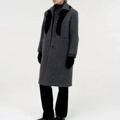 Nothing Written - Manteau Rohmer - Gris