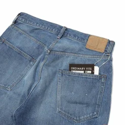 Ordinary Fits - Jeans Loose Ankle Denim remake - Bleu