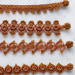 Ottomania - Bracelet crochet Daisy - Brun