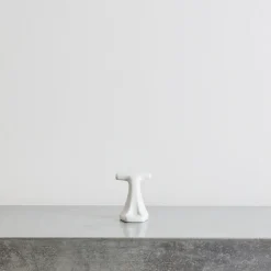 Patère porcelaine - Blanc