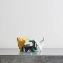 Patère porcelaine - Blanc