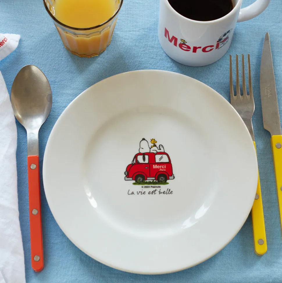 Peanuts x Merci - Assiette à dessert - Voiture