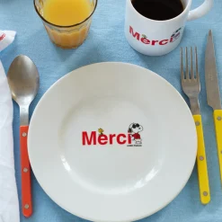 Peanuts x Merci - Assiette à dessert - Logo Merci