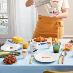 Peanuts x Merci - Assiette à dessert - Logo Merci