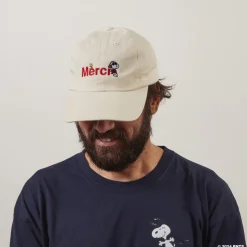 Peanuts x Merci - Casquette Merci - Ecru