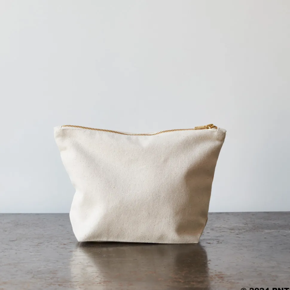 Peanuts x Merci - Pochette en coton Skate - Ecru