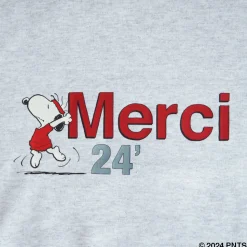 Peanuts x Merci - Sweat Enfant Merci 24 - Gris