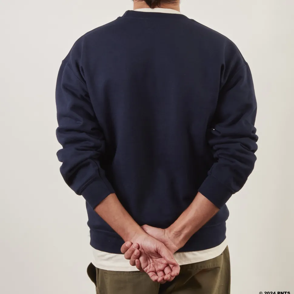 Peanuts x Merci - Sweat Merci - Marine