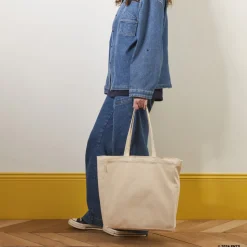 Peanuts x Merci - Tote bag en coton Skate - Ecru