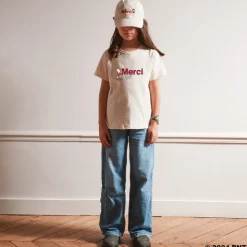 Peanuts x Merci - T-Shirt Enfant Merci 24' - Ecru