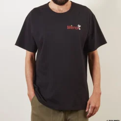 Peanuts x Merci - T-Shirt Merci - Noir