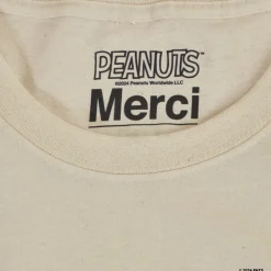 Peanuts x Merci - T-Shirt Merci - Ecru