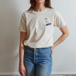 Peanuts x Merci - T-Shirt Skate - Ecru