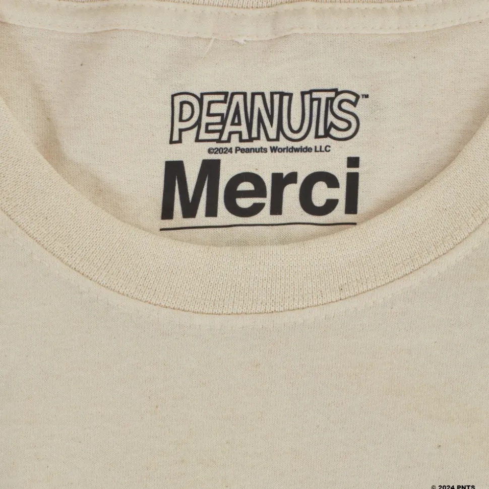 Peanuts x Merci - T-Shirt Skate - Ecru