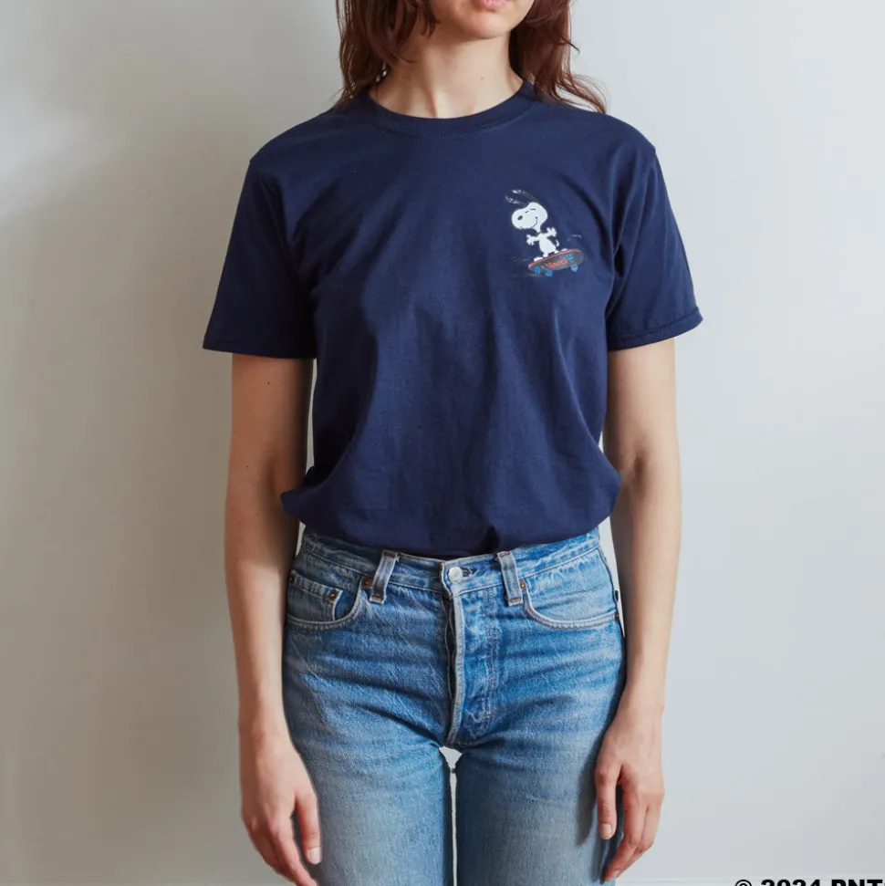 Peanuts x Merci - T-Shirt Skate - Marine