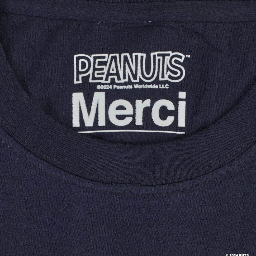 Peanuts x Merci - T-Shirt Skate - Marine