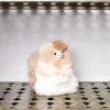 Peluche Lama en alpaga - Noisette