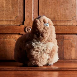 Peluche Lama en alpaga - Sahara