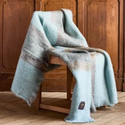 Plaid Cuadros - Bleu Ciel