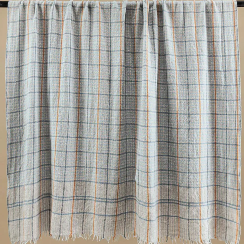 Plaid en laine n°79 - Dutch Blue - Moismont