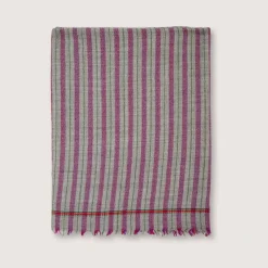 Plaid en laine n°80 - Green Tea - Moismont