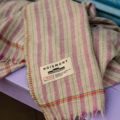 Plaid en laine n°80 - Green Tea - Moismont
