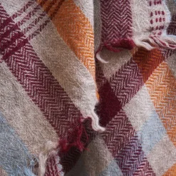 Plaid en laine n°77 - Terracotta - Moismont