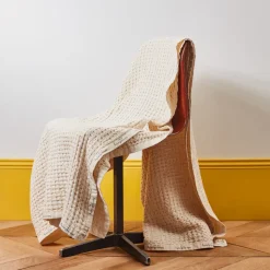 Plaid Mireille - Ecru