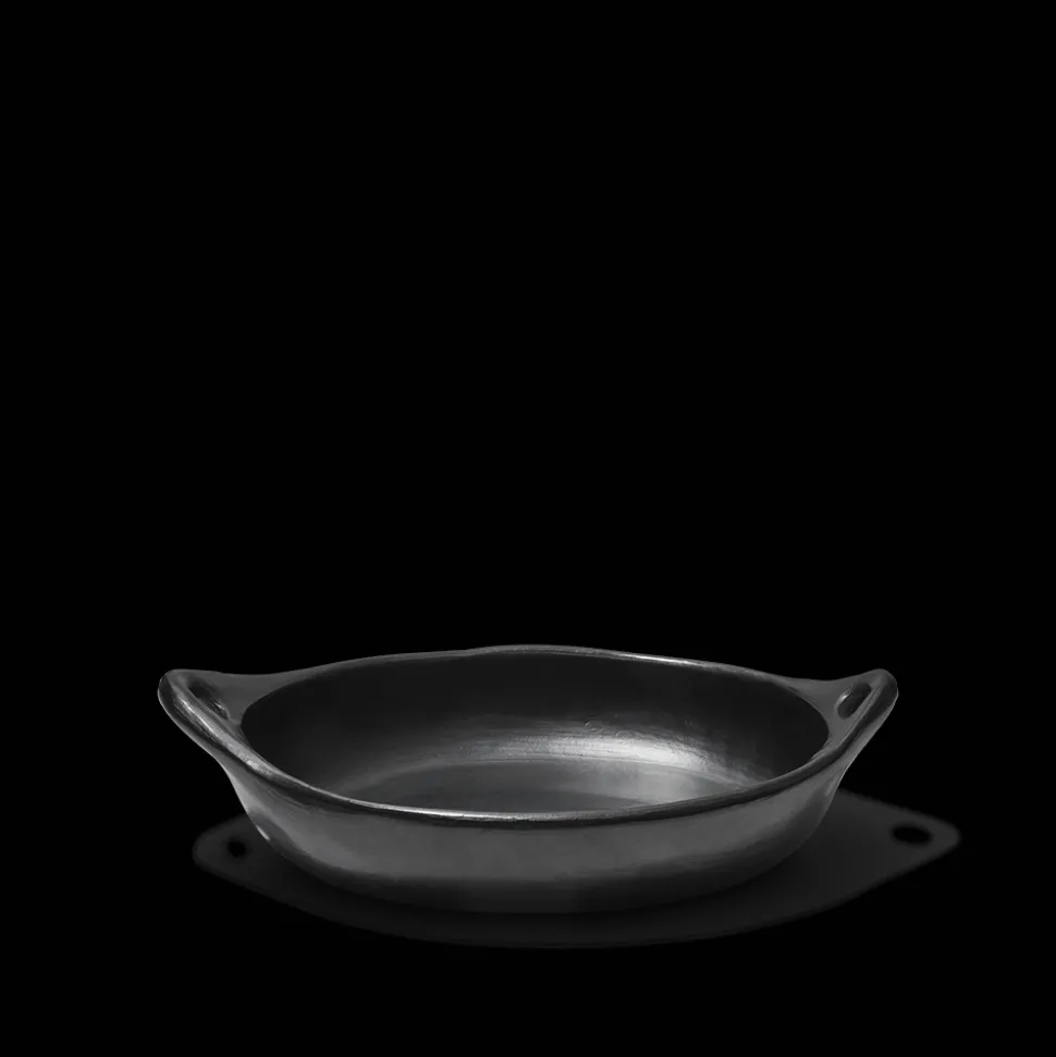 Plat ovale Chamba - Noir