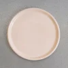 Plat rond Réfectoire - Sable Brillant