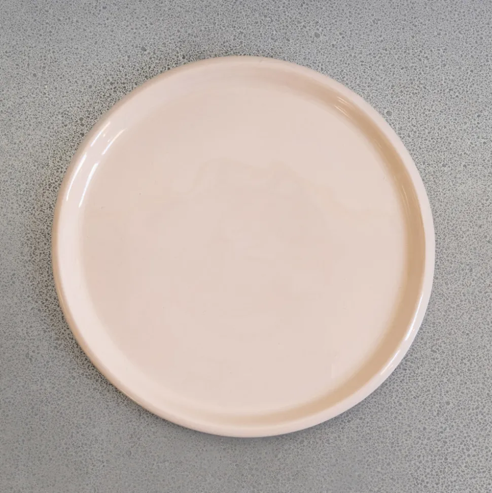 Plat rond Réfectoire - Sable Brillant